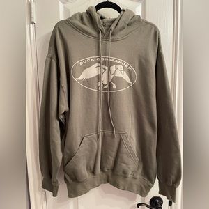 Duck Commander Green Sweatshirt Size L